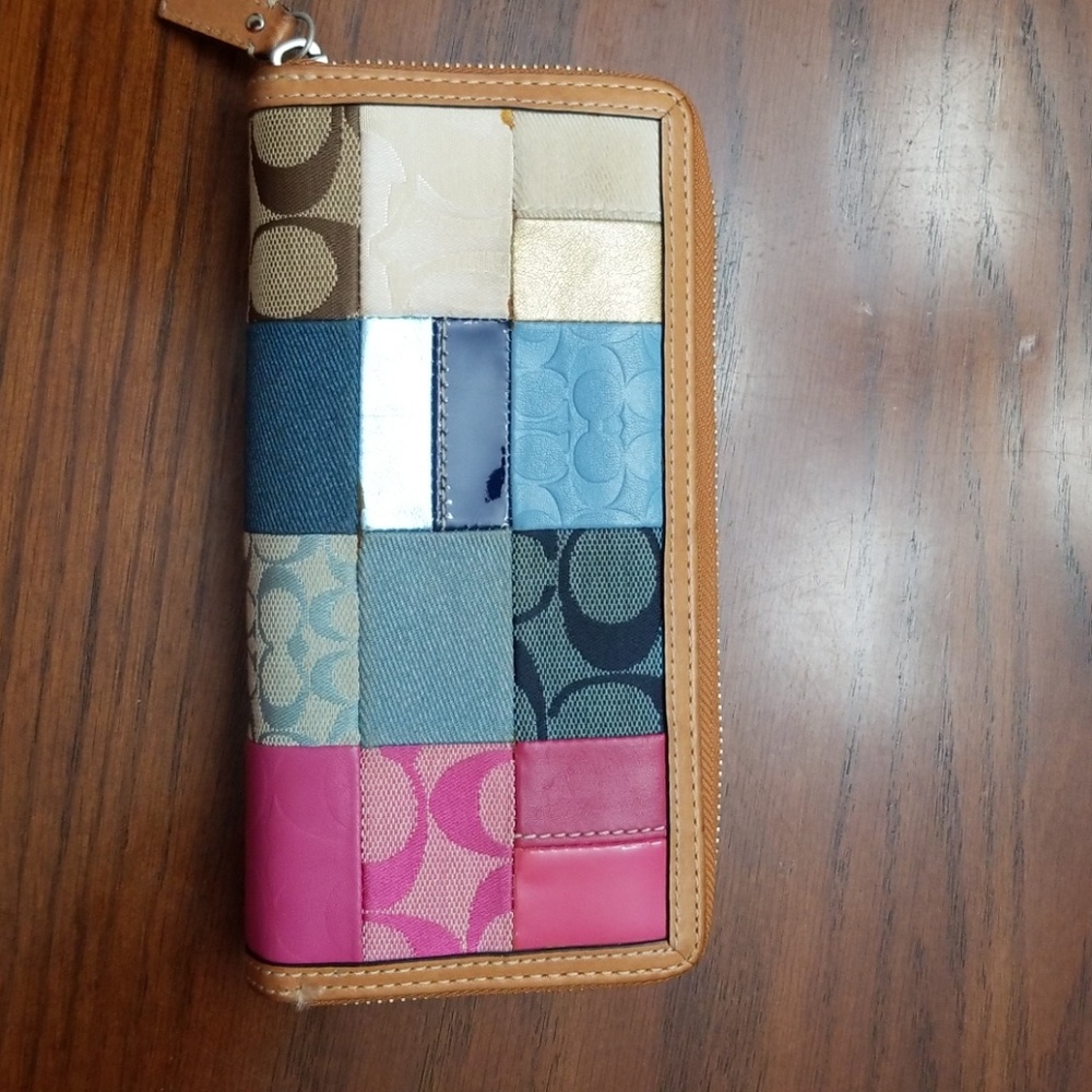 Zippered Coach Wallet